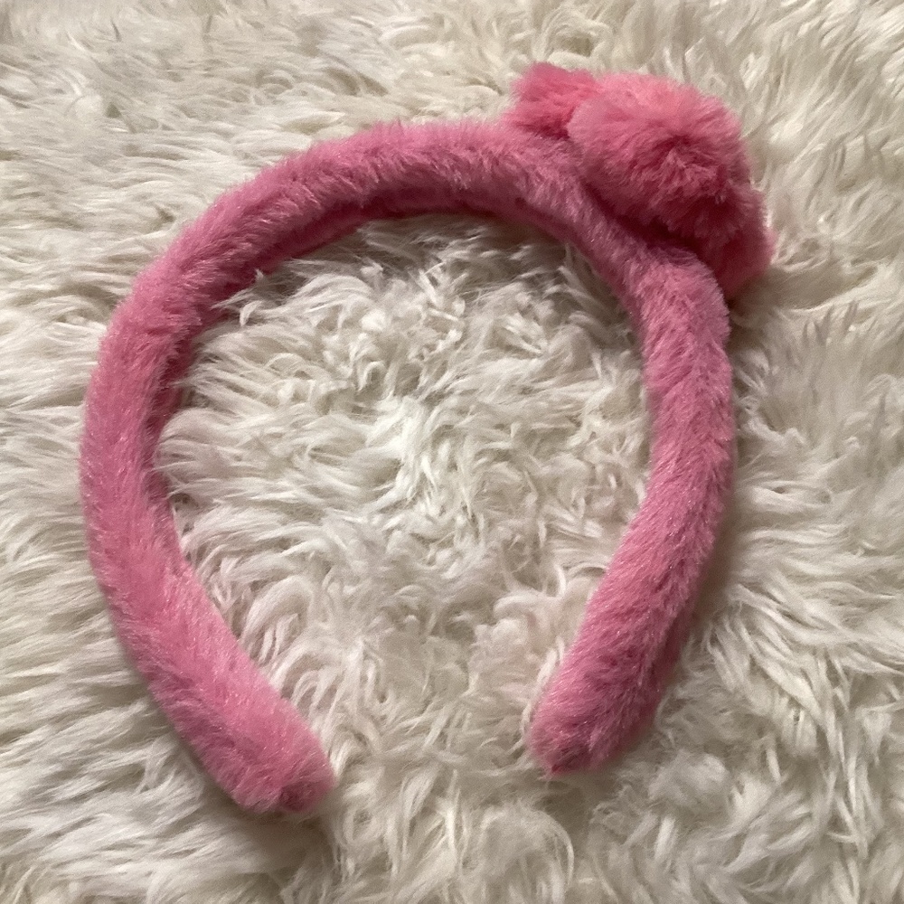 Labubu Headband, Cute  Hair Accessories for Girls, Color Pinks NEW - Picture 2 of 2